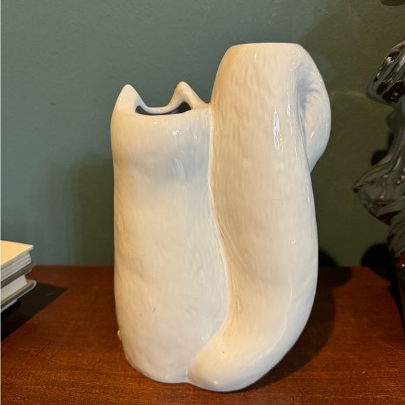 NWT Anthropologie whimsical Woodland Creature Vase - Squirrel - Picture 6 of 10